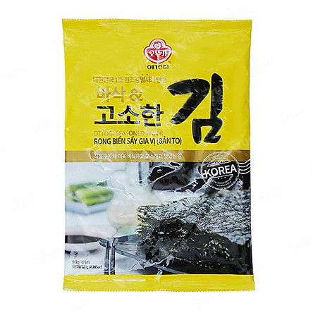 Công ty cung cấp bao bì rong biển sấy cao cấp số lượng lớn 2 Bao bì rong biển sấy giòn in trục đồng sắc nét