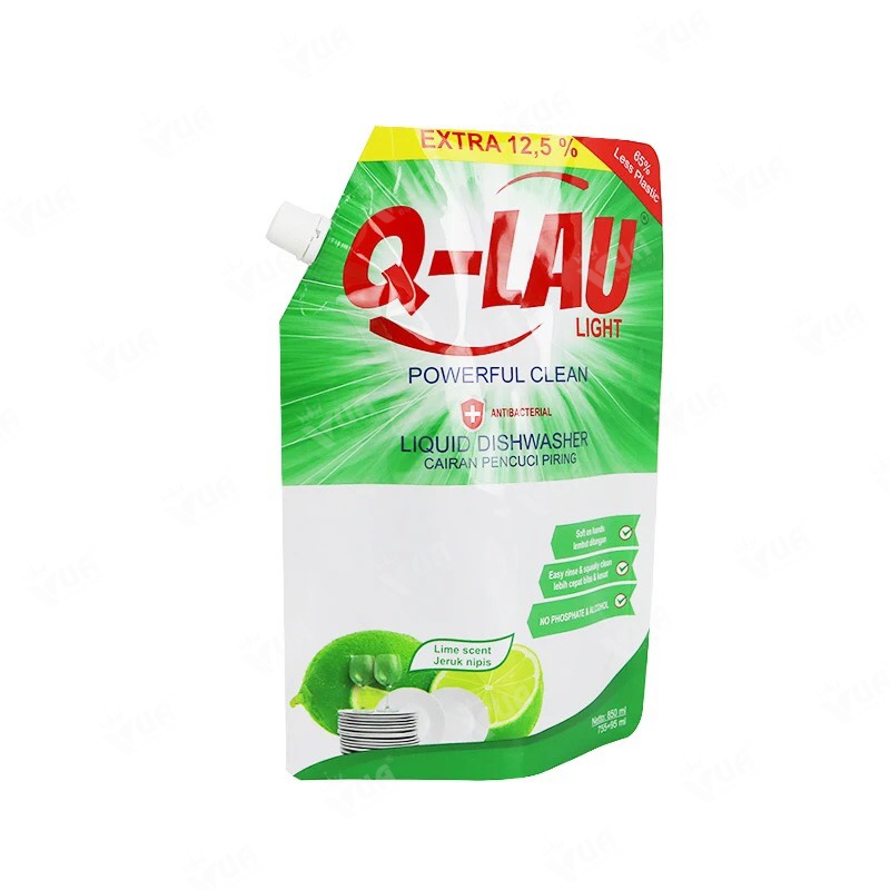Quy cách, các mẫu in bao bì nước rửa chén theo yêu cầu, giá rẻ 4 Mẫu túi đựng nước rửa chén in trục đồng đáy đứng có vòi